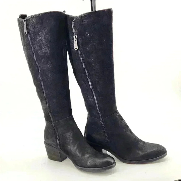 DONALD PLINER LEATHER BOOTS - Picture 4 of 8